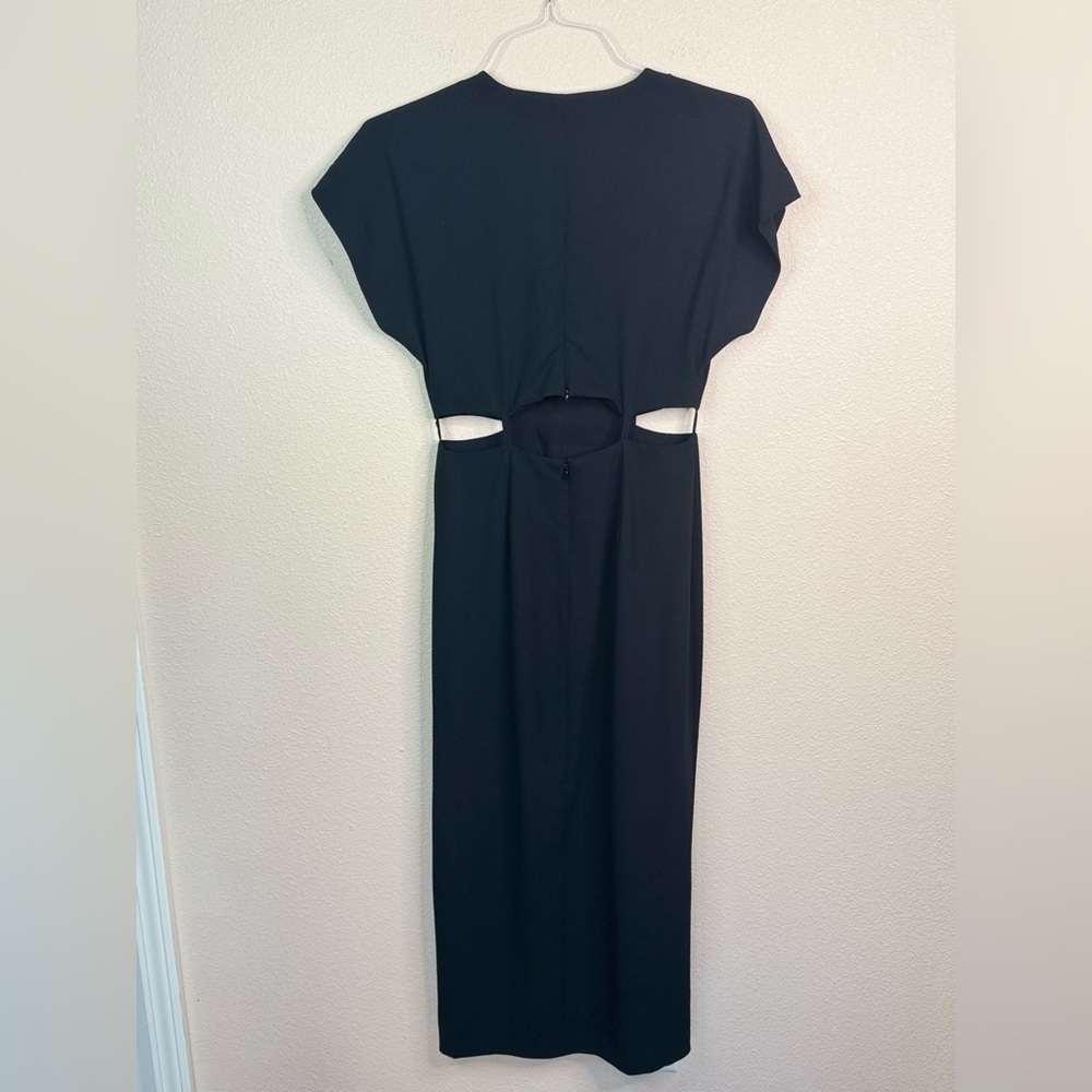 Iro BLACK ‘Evana’ dress with cut-outs size 36 (4-6 US) - Picture 6 of 7